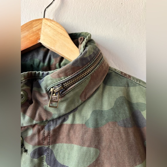 GAP Camouflage Men's Field Jacket Size Small 42-44 - Picture 3 of 16